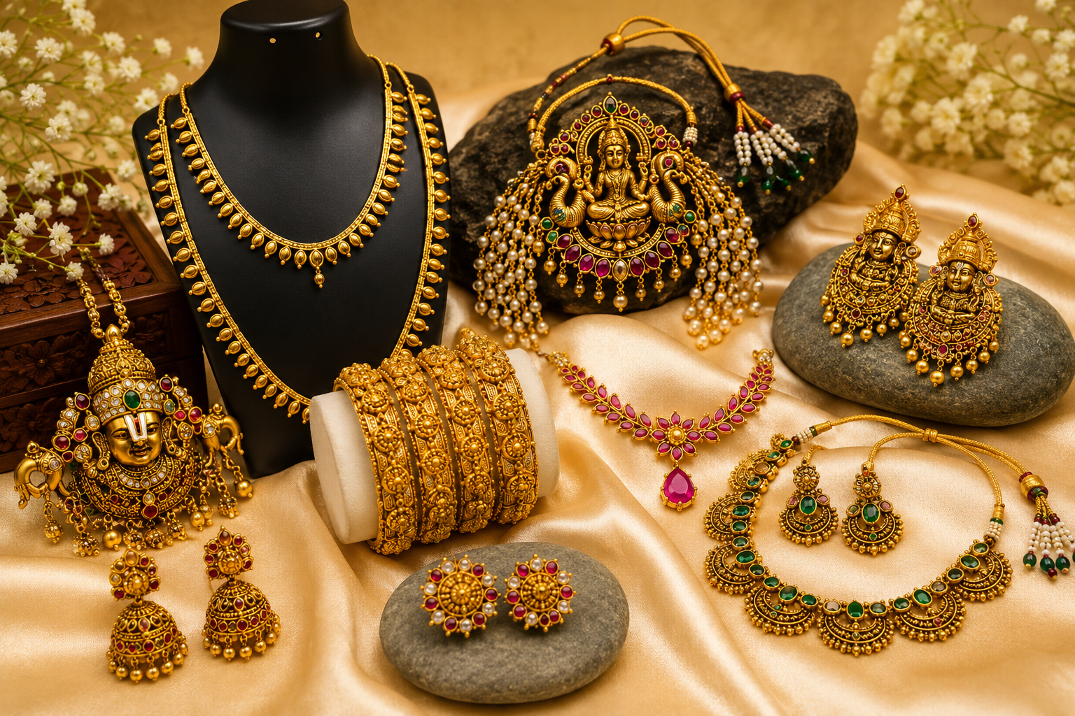 Pure Gold Jewellery – Srinivasa Gold Covering Coimbatore